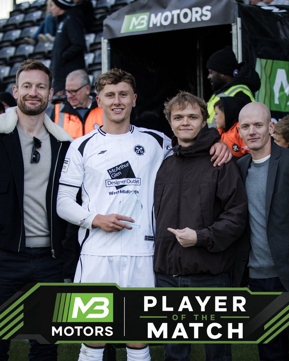 HTFC's tweet photo. Today’s MB Motors Player of the Match, George Ward 🤩🏆 https://t.co/ABTEjspmrn