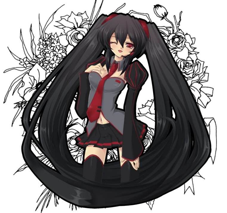 Voca_fans's tweet photo. Hoy es el cumpleaños de Zatsune Miku!!!🖤🎉🔥

Zatsune Miku es un personaje creado por fans, fue la primer fanloid de la historia (sin contar a Hachune), es la versión negra y malvada de Miku🖤 https://t.co/d0UGqUmf3N