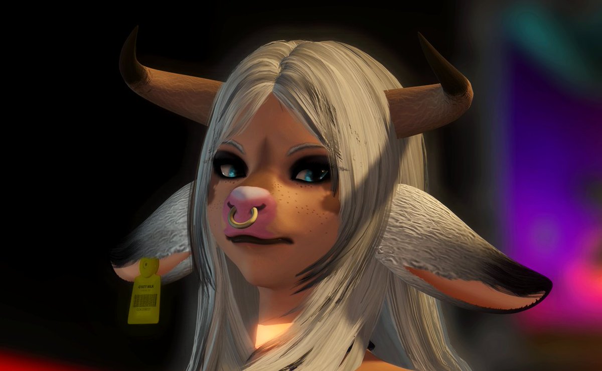 foxarts_z's tweet photo. I have done a private commission today, what do you think? Do you like cows? This won't be on the shop as it is private ♥
#ffxiv #ff14 #ffxivmods #gposer #meremere https://t.co/wwRYKFNb2W