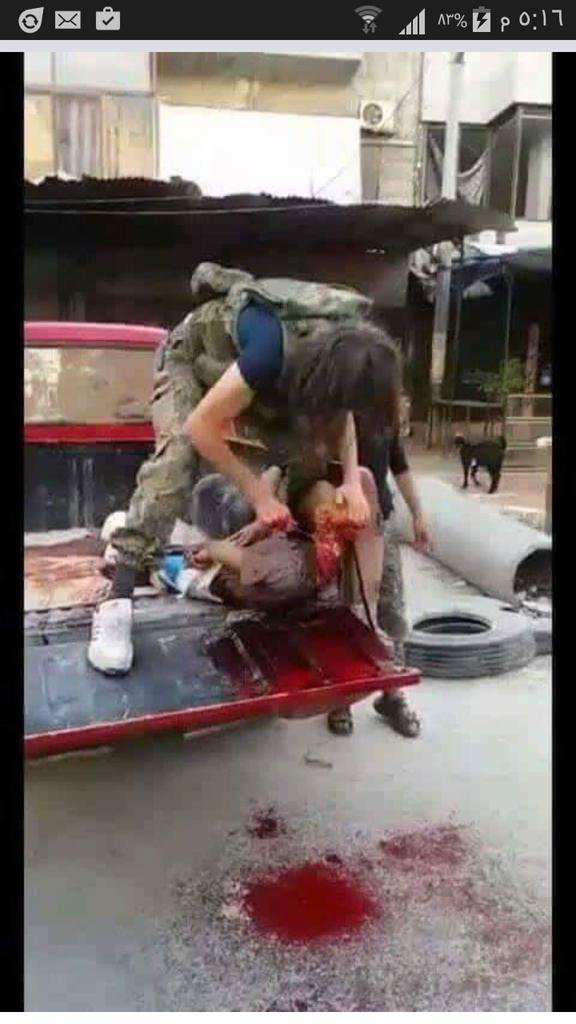 LeilaAii1o's tweet photo. نعم كانت ثورة داعشية  ثورة قطع  الرؤوس والذبح على الهوية انا لما أسمع عبارة ثورة سورية هاذا ما يخطر في بالي https://t.co/3ALDd8JFSF