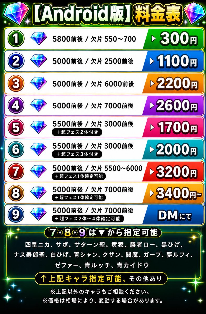 piyocha5789's tweet photo. 💎【バウンティラッシュ 石垢販売】💎
✅ 実績400件以上 ✅ 多少のお値下げ相談OK⭕ 欲しいキャラ・条件があればお気軽にご相談ください✨
📩 購入・質問はDMまで！ その他ゲームの石垢も取り扱っています！
#バウンティ #バウンティラッシュ #石垢 
#バウンティ石垢販売  #石垢
#イーフト https://t.co/uG8jiorQB8