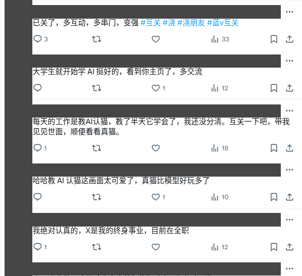 _ExploreAI's tweet photo. 冒个泡
还在线的蓝V
评论区留一句
你现在最想聊的话题
#蓝V #互关 https://t.co/thPscaPCgY