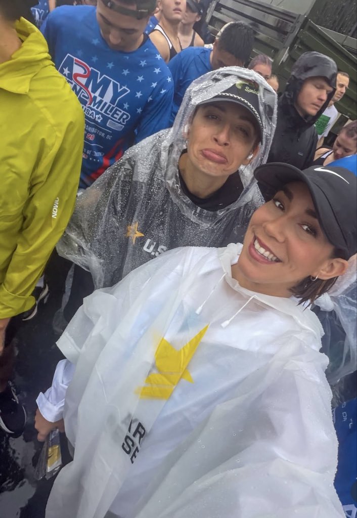 nikkimatton0809's tweet photo. nicfitarmy This day made me shiver
Worst conditions possible, rained(I mean POURED) the entire time, had to walk over 2 miles to the start line so ! could start walking to the hotel. But I am grateful I can move my legs, #army #army10miler #2026 https://t.co/OT96PI06WM