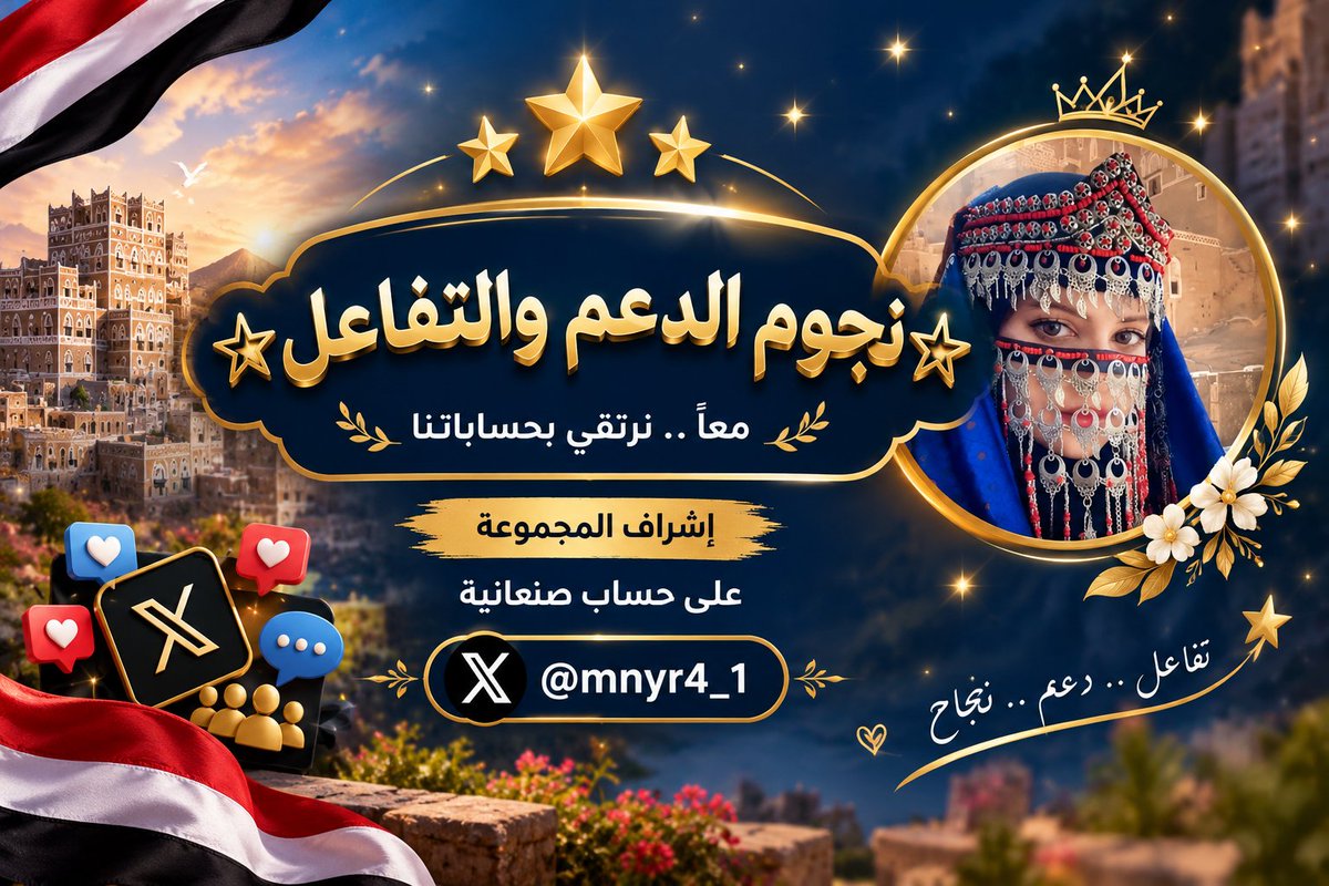 mnyr4_1's tweet photo. ﷽
ȷɹ̤ᓘᒧĨ ɕĨɹɹɹᓄ
#فرز_مسايي
 #اضافات_صنعانية 
 #صدقة_جارية_لوالدي
☆نجوم الدعم والتفاعل☆
#نجوم_الدعم_والتفاعل

🚨@mnyr4_1🚨
🐣@BartelsJanik🐣
🐣@BartelsJanik🐣

#نشــــــــط_الآن

#تابعني_اتابعك https://t.co/aLrljH9X7m