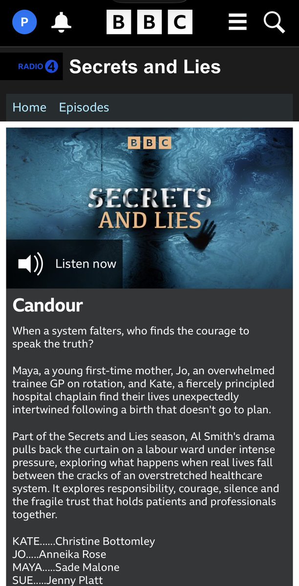 EmmaHarding01's tweet photo. Delighted for the brilliant team of Al Smith @Nadia_Molinari Sharon Hughes, Ben Hollands @ChrissyBotto Anneika Rose &amp; Sade Malone - winners of @PRIXEUROPA for Single Audio Fiction for their  powerful, provocative @BBCRadio4 drama, Candour. Listen here https://t.co/RVVCZlrBKc https://t.co/CTX0vbzsAa