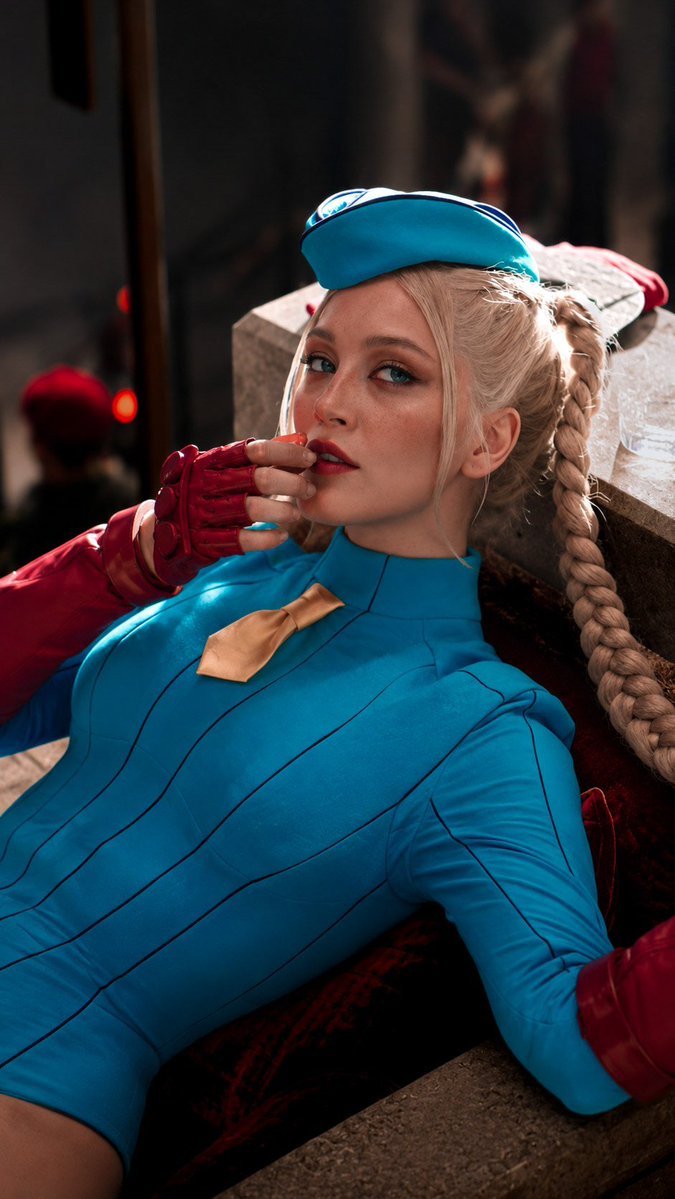 sfwsimp's tweet photo. Mel Jarnson and Kylie Minogue as Cammy (Street Fighter) 🫣🥺💖 https://t.co/TzhB9PoDW1