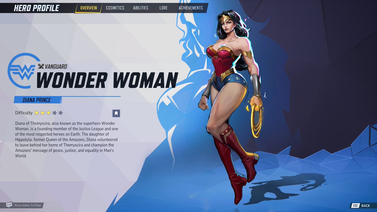 pboyshrty's tweet photo. MEET WONDER WOMAN IN #MarvelRivals or DC Allies I guess? 

In honor of Wonder Woman’s upcoming 85th anniversary, decided to give my design a full pack! 

Commissions for late November open!
#DCU #dccomics https://t.co/dfhKk6bU9i