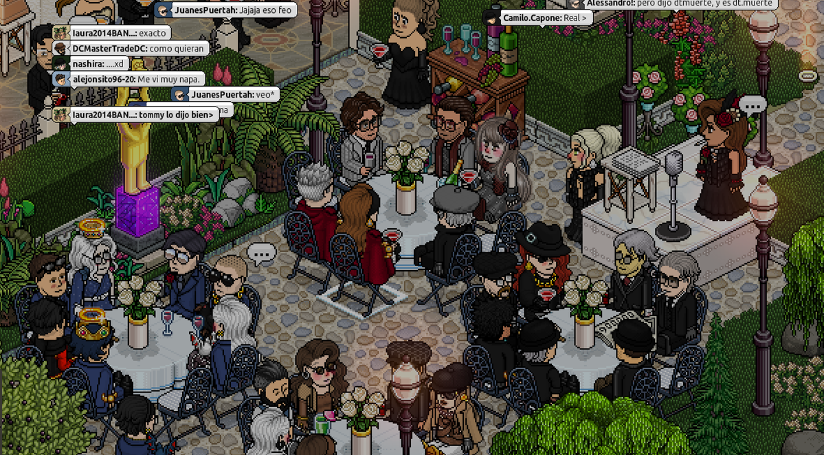LauraCat04's tweet photo. ✨ En la tarde de ayer, nosotros, como familia @Moltisanti_Mob,  asistimos al gran evento de los, 20ᴛʜ ᴄᴏʟᴏᴍʙᴏ ᴀɴɴɪᴠᴇʀꜱᴀʀʏ 🥂. Muchas gracias distinguida familia @ColomboCrimeFam por la invitación. La ceremonia fue muy hermosa. Fue efectuada en el,   🏛️ ᴘᴀᴜʟ ᴄᴀꜱᴛᴇʟʟᴀɴᴏ’ꜱ ᴍᴀɴꜱɪᴏɴ ᴛᴏᴅᴛ ʜɪʟʟ · ꜱᴛᴀᴛᴇɴ ɪꜱʟᴀɴᴅ, ɴʏ 💫 Un evento maravilloso @ESHabbo