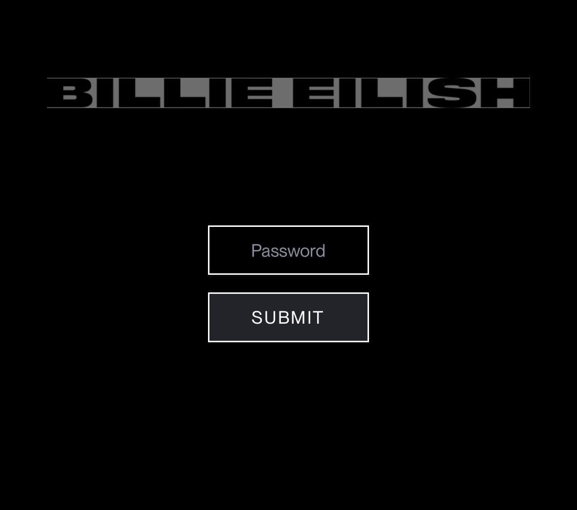 talkofthecharts's tweet photo. Ariana Grande &amp; Billie Eilish’s websites both currently require a password to access. https://t.co/1uwmrr2H1O