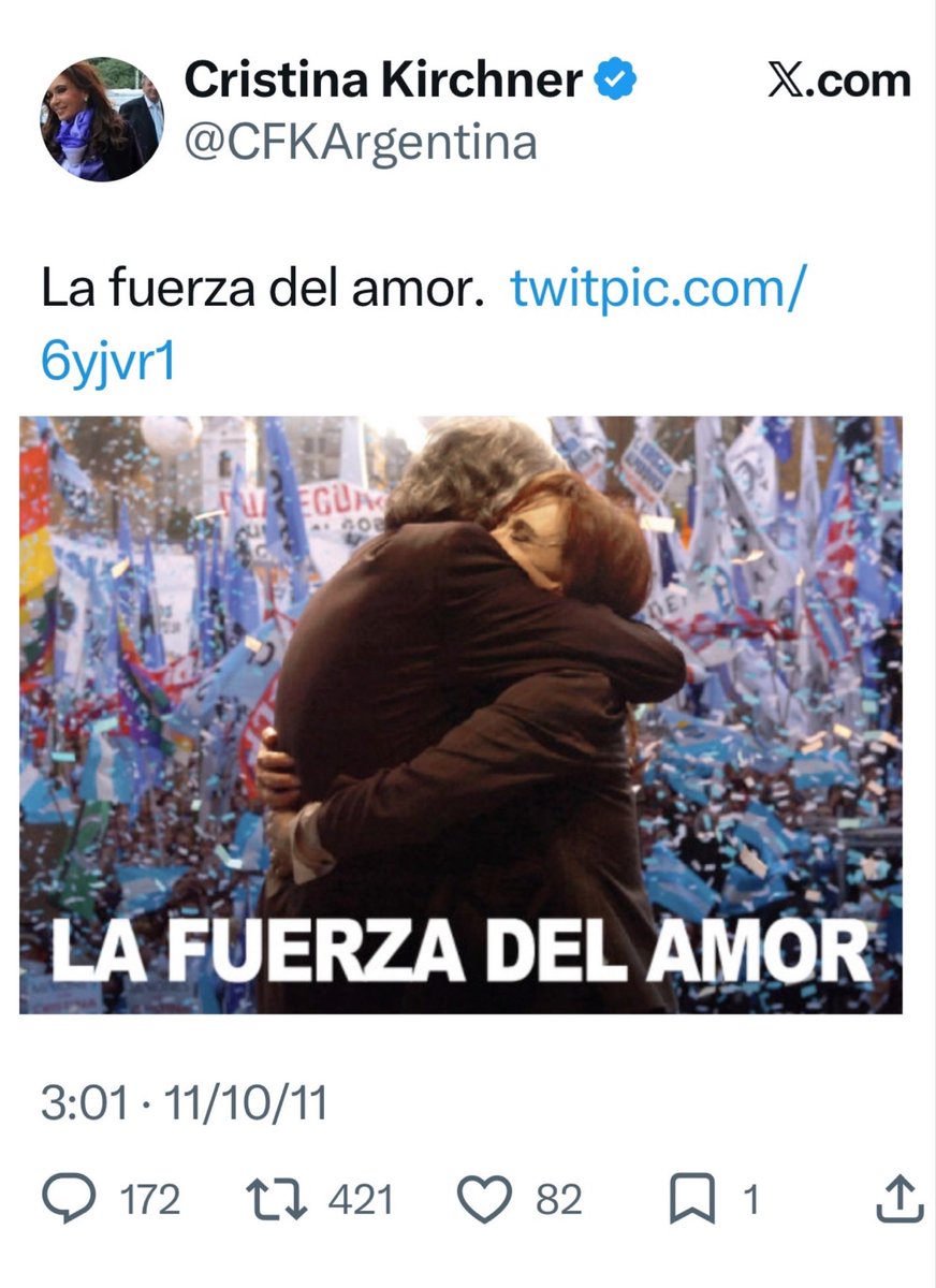 PedroOtamendi's tweet photo. Entre la Argentina kirchnerista y la Venezuela chavista. 

Asi estamos. 🫤 https://t.co/eeMZDtsxwc