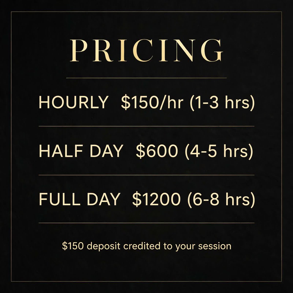 Anomaly_art0's tweet photo. No "DM for rates." No mystery pricing — the whole menu up front.

$150/hr · $600 half day · $1,200 full day. $150 deposit, credited toward your piece.

Black &amp; grey realism, Bethesda MD. Link in bio to book. https://t.co/vI6HGCgxXh