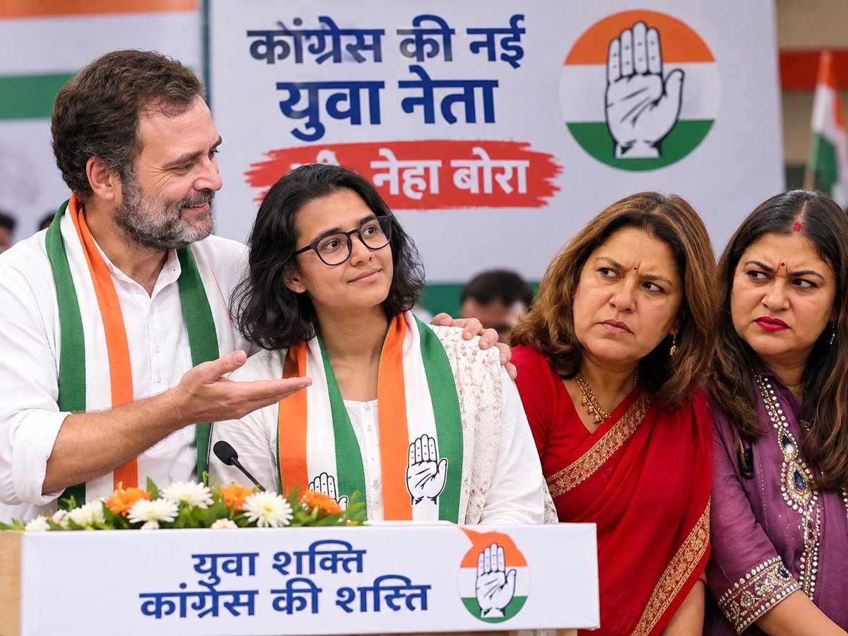 Amazing38170441's tweet photo. सुप्रिया जी
अब तो आप जैसे की ट्विटर पर ट्वीट करने वाली
बनकर रह गई हो और
शायद राहुल गांधी ने आप जैसे 50+ उम्र की कार्यकर्ता को साइड लाइन कर के 
नई युवा नेता नेहा बोरा को कांग्रेस की सुप्रीम महिला कार्यकर्ता के रूप में प्रस्थापित किया हो
ऐसा सबको दिखाई दे रहा है! 😭 https://t.co/flU3lxPKtX
