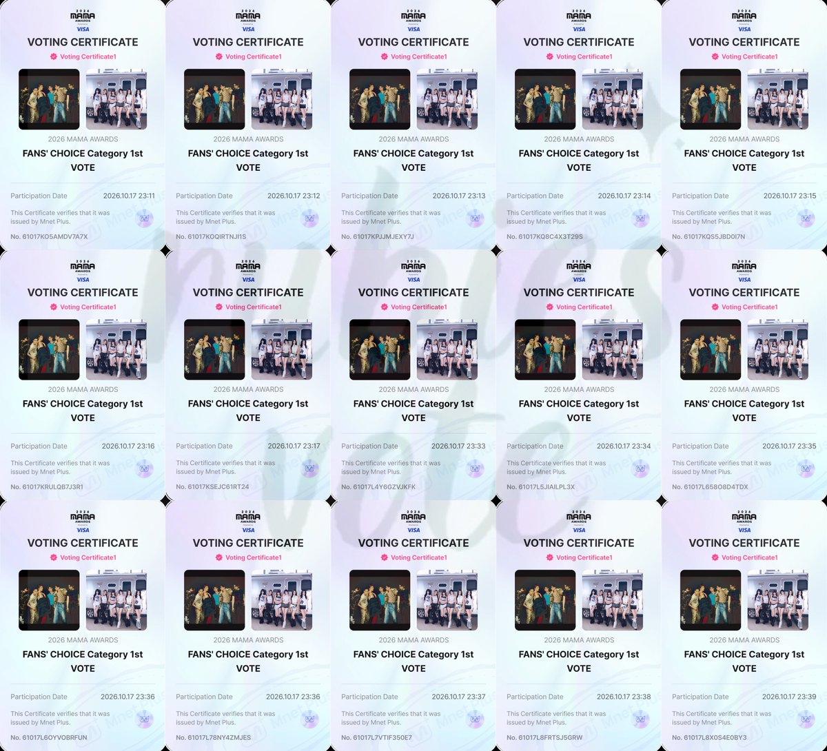 rubiesvote's tweet photo. MNET • MAMA FANS CHOICE CATEGORY 1st VOTE (MALE) GIVEAWAY WINNER ✨

Congratulations #ENHYPEN
✿ 15 Votes 

Thank you for participating ᡣ𐭩 
#Rubiesvote_Giveaway https://t.co/jMvdl59VuA