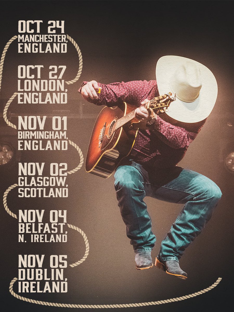 codyjohnson's tweet photo. UK &amp; Ireland, y’all ready? Welcome to the show. https://t.co/3wZDpO1WuE
