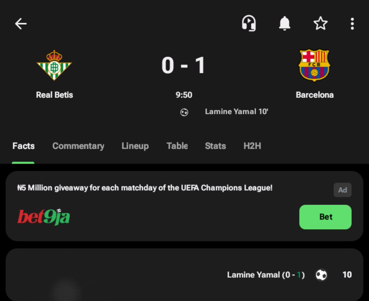 ElForlan2006's tweet photo. WHAT A GOAL FROM LAMINE YAMAL AGAIN! The only player better than Lamine Yamal right now is Lamine Yamal himself.
#GETBAR https://t.co/1AarnoRO9E