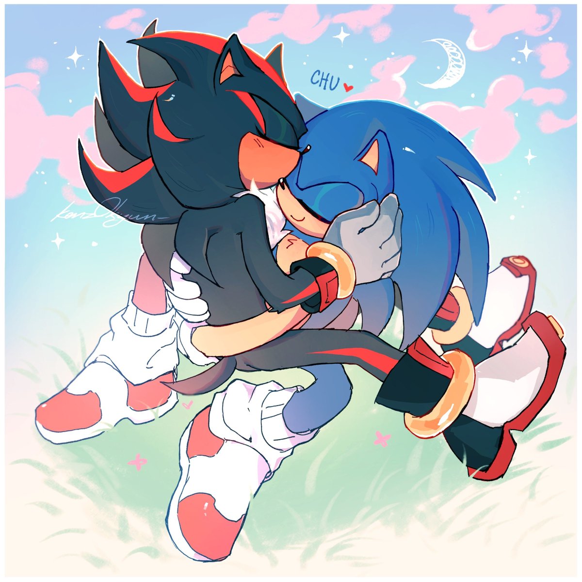 kenzO_kyun's tweet photo. #sonadow kiss https://t.co/afzGAMNy9d