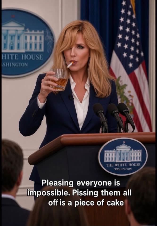 thewriterme's tweet photo. The perfect Press Secretary. https://t.co/CMdsHngEZC