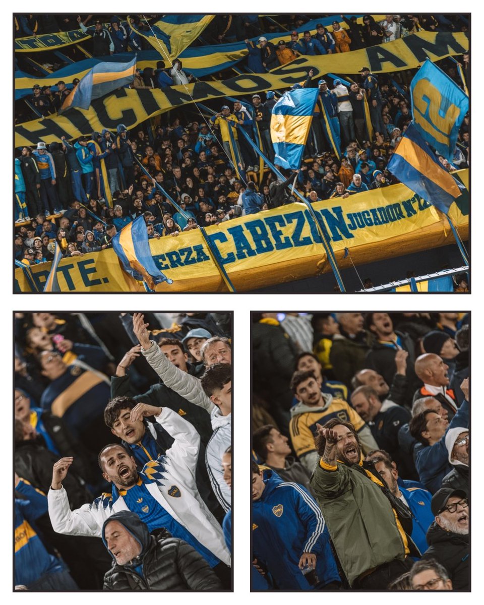 BocaJrsOficial's tweet photo. Hinchada hay una sola 💙💛💙 https://t.co/DLuiQiFPE9