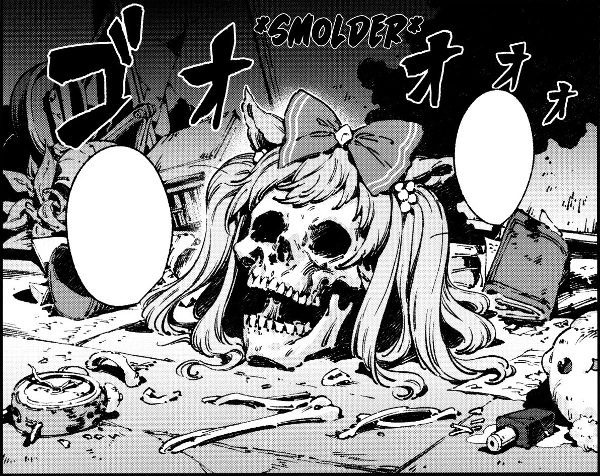 Agnes_Schroding's tweet photo. Good night my Oshis~!

[Schröditan (Digitan) Explodes. Turning into a pile of bones.] https://t.co/lkj63NtoB6