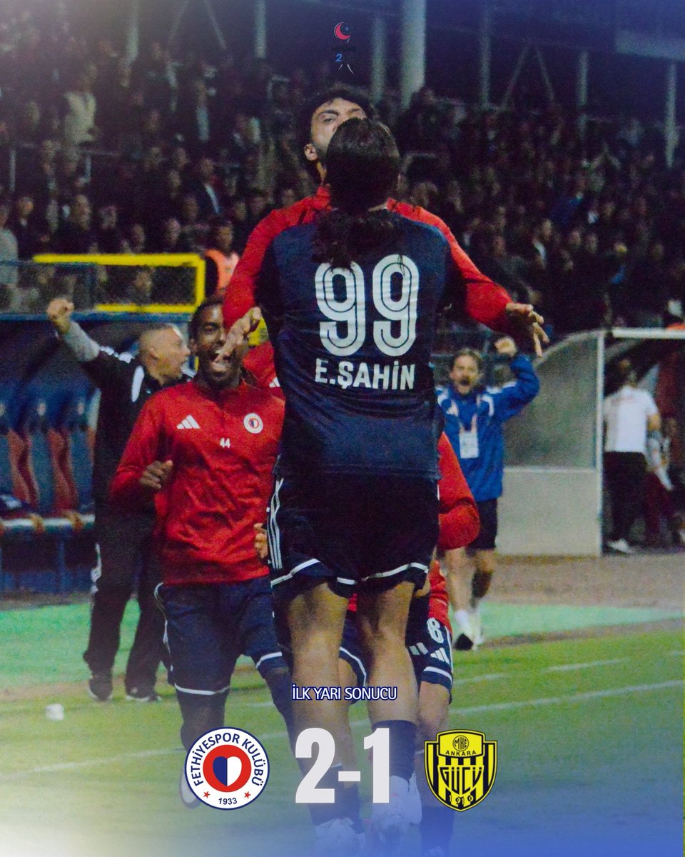Fethiyespor's tweet photo. İlk Yarı Sonucu https://t.co/an9cmLCEaK