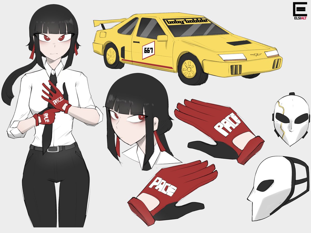 ElsiAlt's tweet photo. autistic drag racer and girl failure cop #OC https://t.co/jQkKmKGq1d