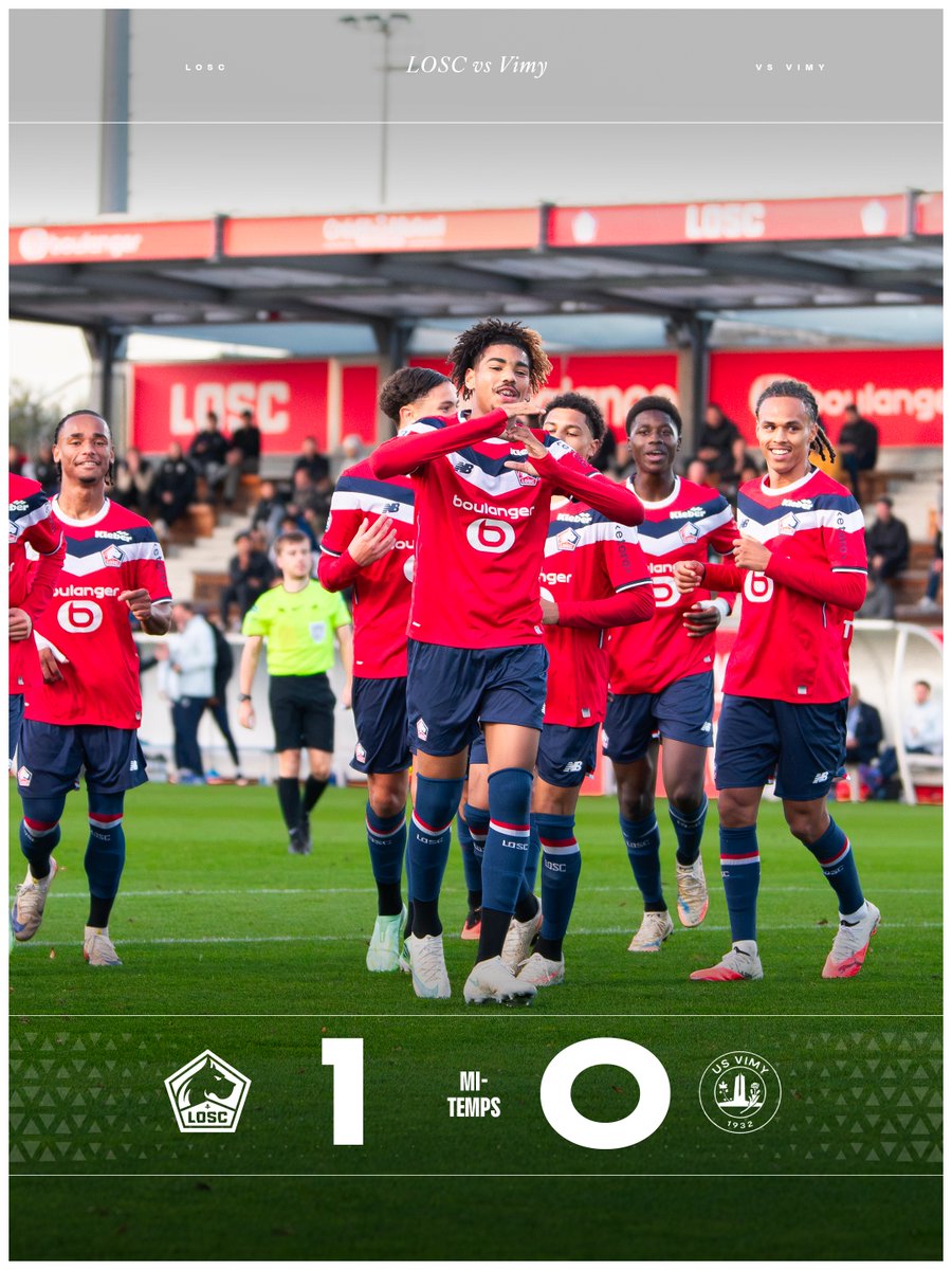 loscacademy's tweet photo. 45’ | 1️⃣-0️⃣

𝑪'𝒆𝒔𝒕 𝒍𝒂 𝒑𝒂𝒖𝒔𝒆 𝒔𝒖𝒓 𝒍𝒆 𝒕𝒆𝒓𝒓𝒂𝒊𝒏 𝑬𝒅𝒆𝒏 𝑯𝒂𝒛𝒂𝒓𝒅 ⏸️

Les Dogues rentrent au vestiaire avec l’avantage au score grâce à un superbe but d’Ismael Camara 🤩

#LOSCUSV https://t.co/PseIJGSRva