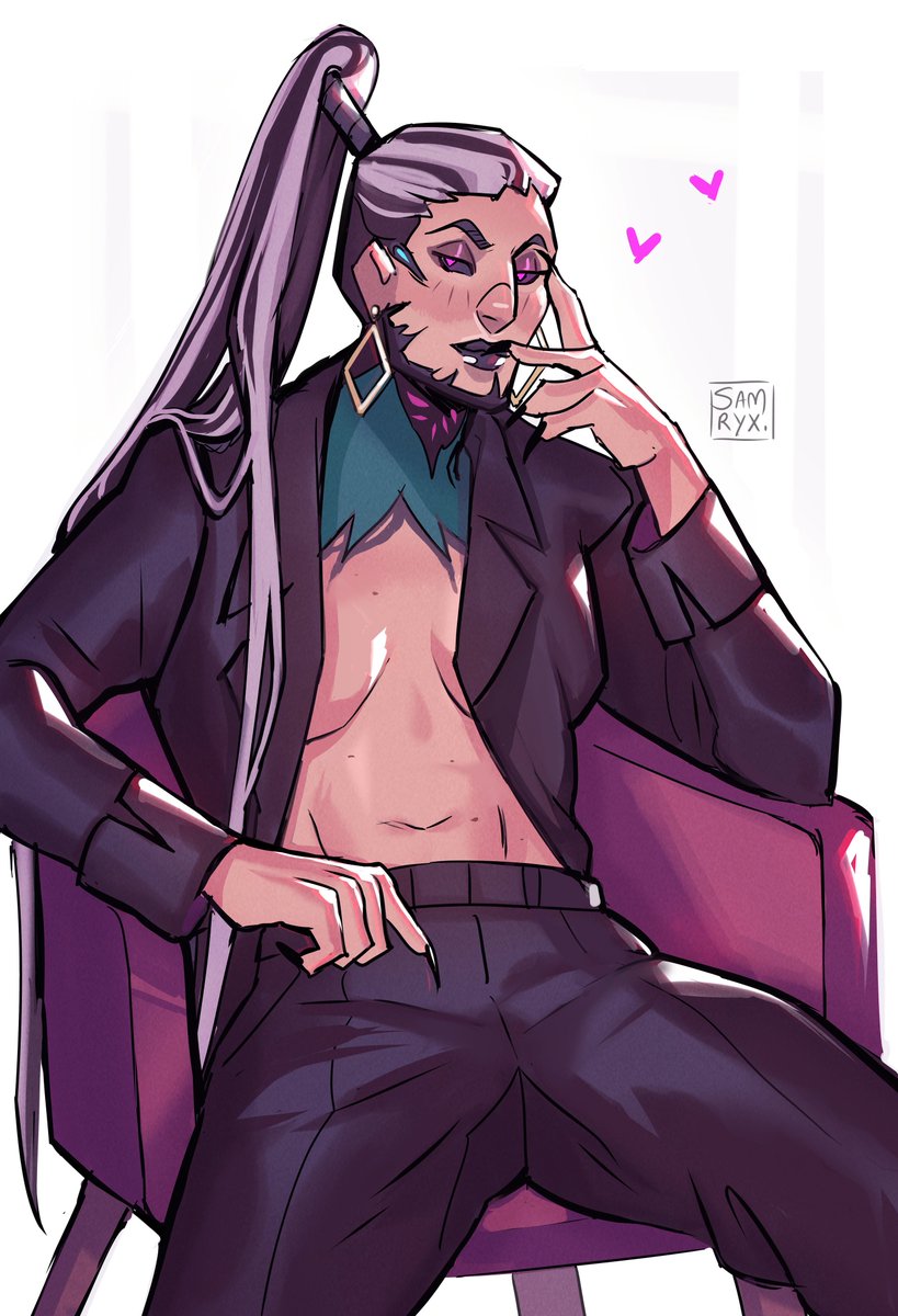 Samvry_'s tweet photo. More Eleanor in a suit💜 #warframe #warframe1999 #eleanornightingale #tennocreate https://t.co/RhdMhxj1Mu