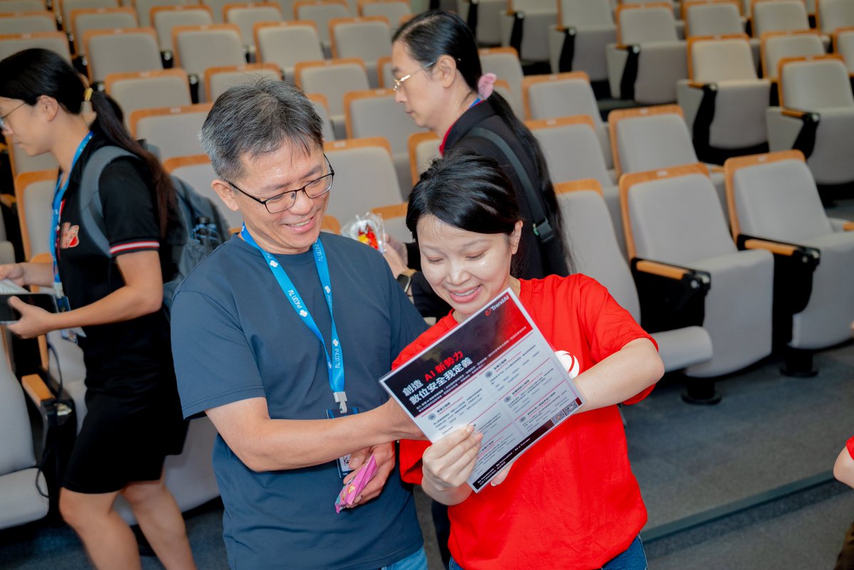 PyConTW's tweet photo. Day 1 recap 🔥
Gao Tian took us from CPython to PySpark, and Bryce’s “The Insight Factory” showed AI agents auto-optimizing code. Plus great talks, Job Fair &amp; Open Space!
Thanks to all speakers, volunteers &amp; attendees. Full minds, full stomachs. See you at Day 2!
#PyConTW https://t.co/nrANOWgLKp