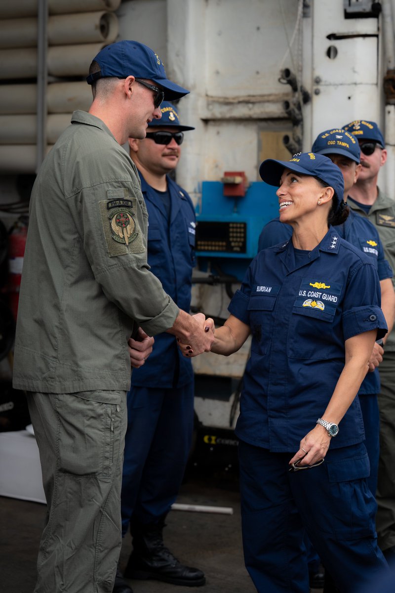 USCGLANTAREA's tweet photo. Welcome home, crew of USCGC Tampa (WMEC 902)! ⚓️
Following a deployment in the Eastern Pacific, the cutter returned to Portsmouth after conducting 6 interdictions and seizing 32,000+ lbs of illicit drugs worth $226.7M.
#USCG #CoastGuard https://t.co/LXflxndjDl