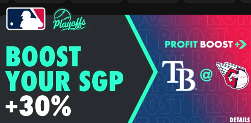 Promos319's tweet photo. Bet365 30% MLB SGP Boost Token ⚾️

Boost gets us to +221. Fair value +189, +11.1% EV. Would go up to 1.3 units 🔥 https://t.co/nC6GC1BffQ