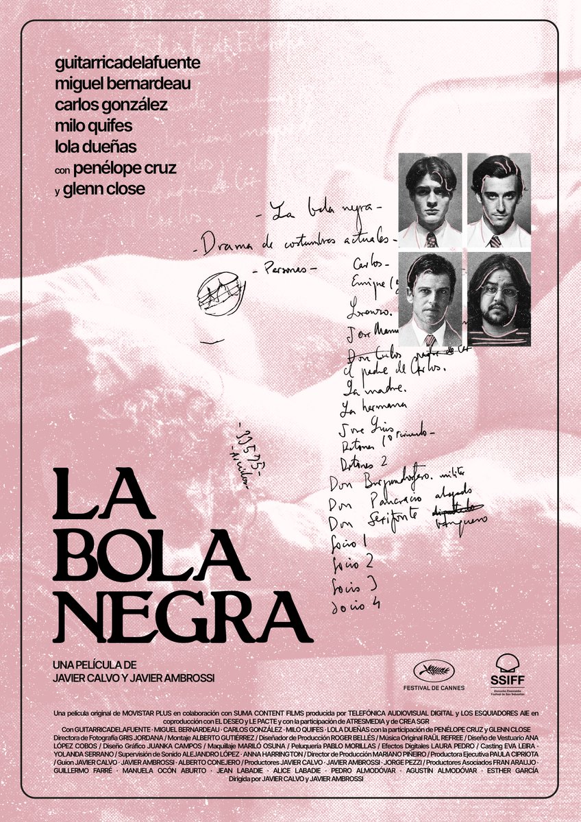 itskuzz's tweet photo. Pósters que acabo de hacer de 'La bola negra'. 🤍 https://t.co/mY61yLKIGH
