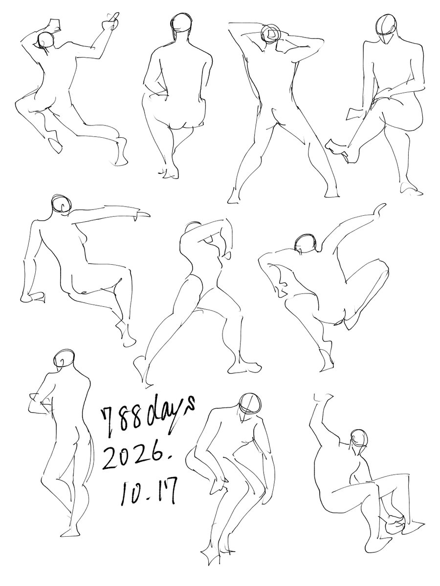 nekoyoshi_fox's tweet photo. 30秒ドローイング(788日目)
#posemaniacs @posemaniacsより
#日々描く  #イラスト練習中 https://t.co/OpIq76gM7b