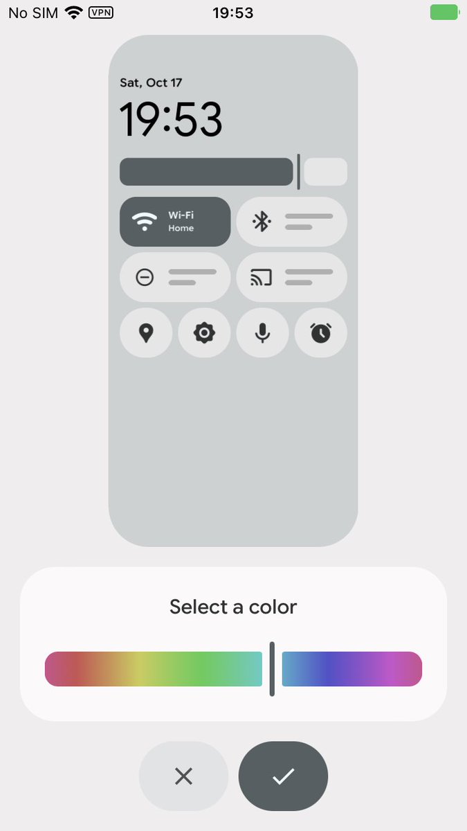 makrotasuss's tweet photo. Probably the best tweak I’ve ever published!

LineageOS 24 / Android 17 shade &amp; quick settings, ported to iOS 16

QS tiles + editor, notification groups, squiggly media player, Material You theming

Repo: https://t.co/P6U6ceHPws
Source: https://t.co/qa23TUsXE6 https://t.co/QvrTR19NFq