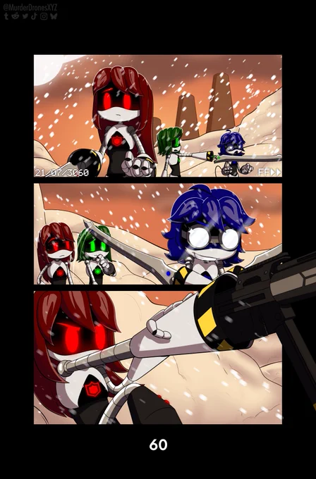 Image from Murder Drones XYZ (@MurderDronesXYZ)