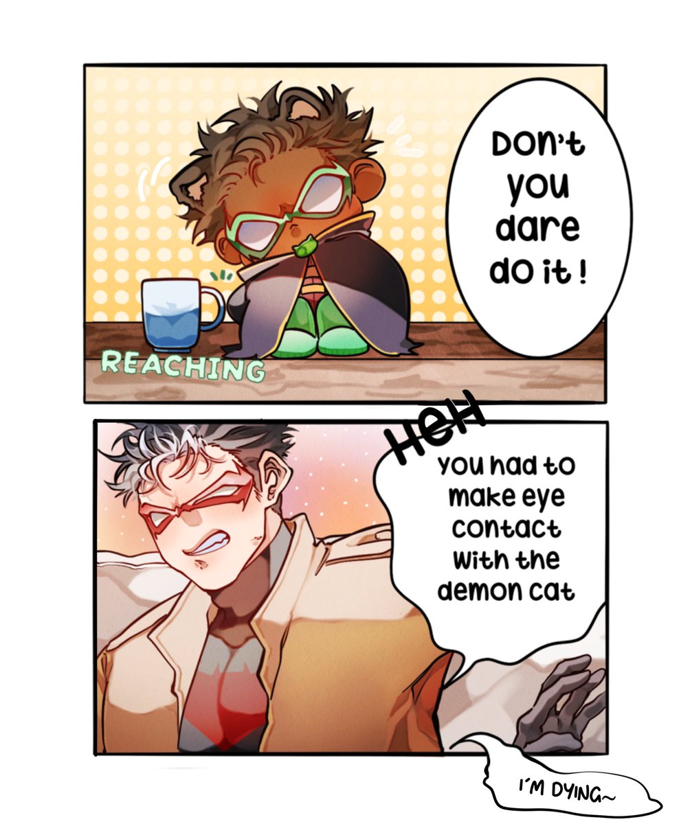 hanooodle's tweet photo. Cat!Dami is back #damianwayne #batfam #batfamily https://t.co/zirt2JEgCX