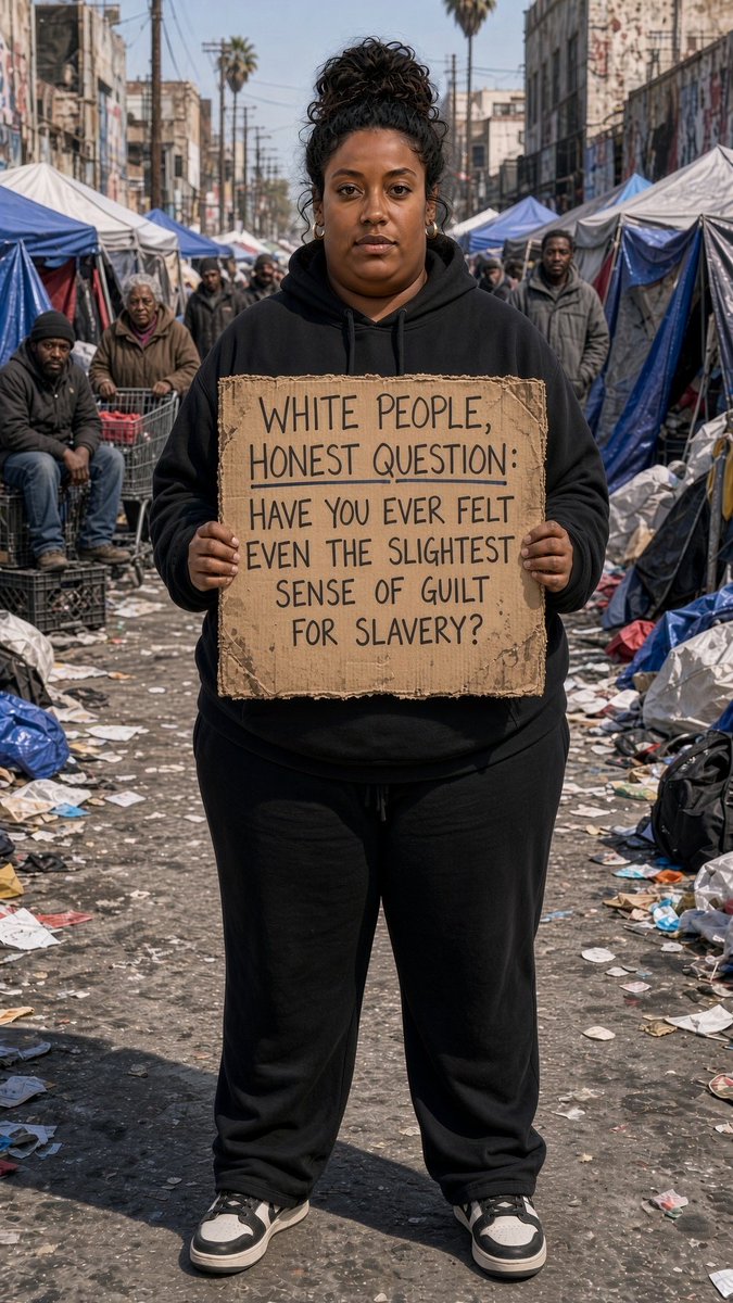 BrandonFalco121's tweet photo. Have you ever felt even the slightest sense of guilt for slavery white people?? https://t.co/efkfdcW3ed