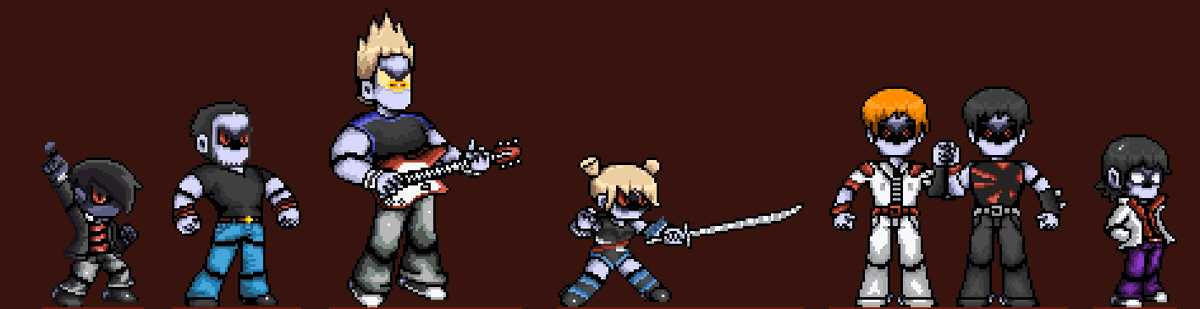 Bonnie006ck's tweet photo. Mecha Evil Exes 
THAT'S LITTELARY MY CONCEPT
THEY ARE FUCKING REAL https://t.co/oLVL7BdnUN