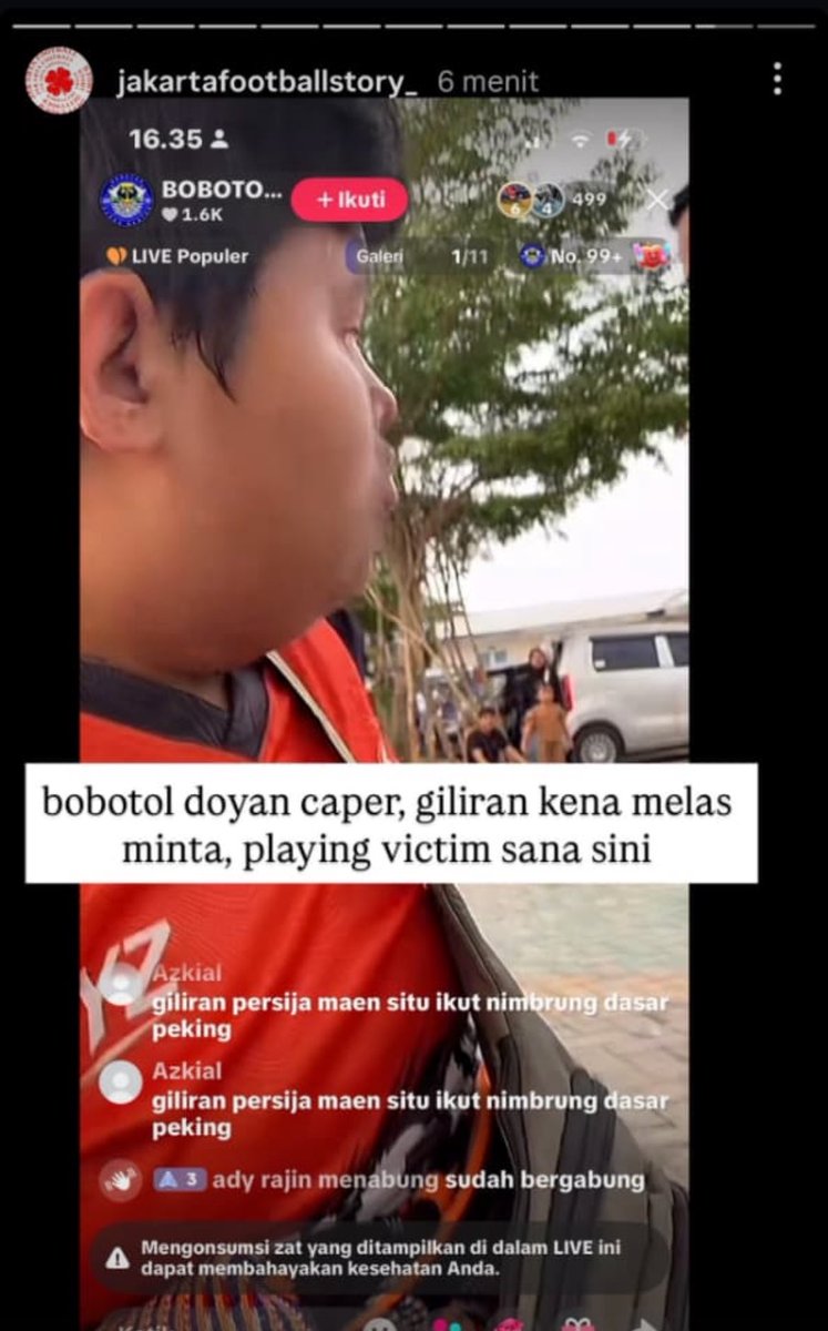 kiiwashere's tweet photo. @LambeyNyengir entahlah, semoga aja sih supporter lu “sekedar nonton” ya tanpa ada ngasih provokator dan lain lain https://t.co/NmYjSJskF2