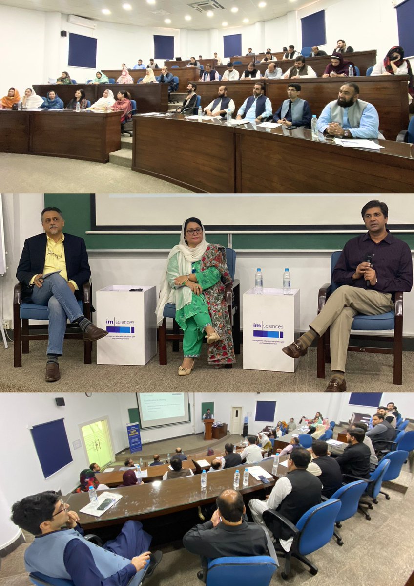 cppr_ims's tweet photo. Day 3 of our Master Trainer Academia closed with certification and closing remarks from Prof. Dr. Usman Ghani, Director IMSciences, who personally presented certificates to participants. This frame also marks graduates of our Diploma in Public Finance &amp; Equity Budgeting. https://t.co/oPbNZ0rioh