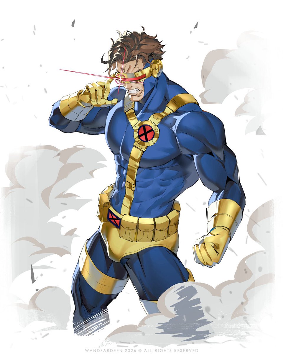 XMen_C_O_T_A's tweet photo. Classic Cyclops by @_wandzardeen_ 

#cyclops #xmen #marvel https://t.co/8vLP1WQvZD