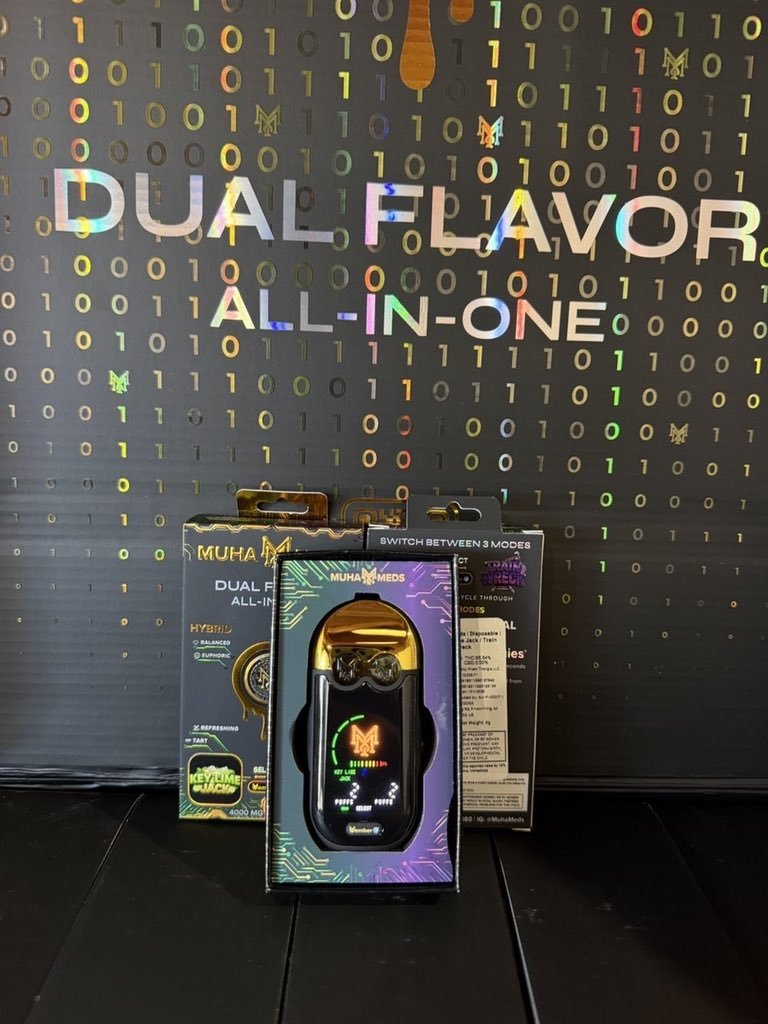 DarkDispensary's tweet photo. Muha 4G Dual Flavor https://t.co/louHSjowdf