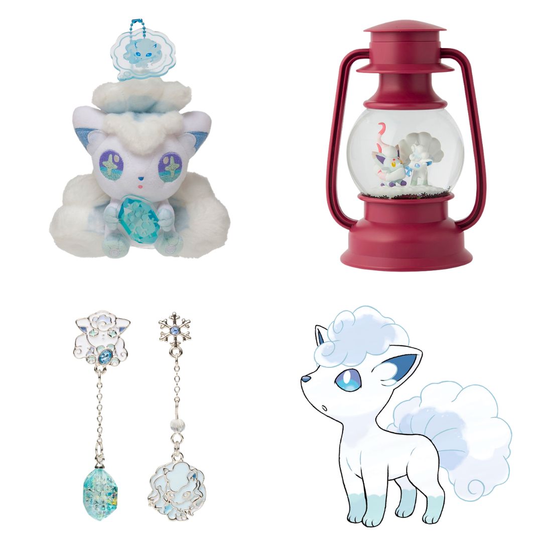 mecchaJP's tweet photo. Did you know? ❄️ Alolan Vulpix was born from Vulpix that migrated to snowy mountains, where it adapted to the freezing climate and eventually became an Ice-type Pokémon! 🦊💙

Check out our Alolan Vulpix goodies at the link below! ✨
🛑https://t.co/5GgPFlEvDc

#Pokemon #AlolanVulpix #Vulpix