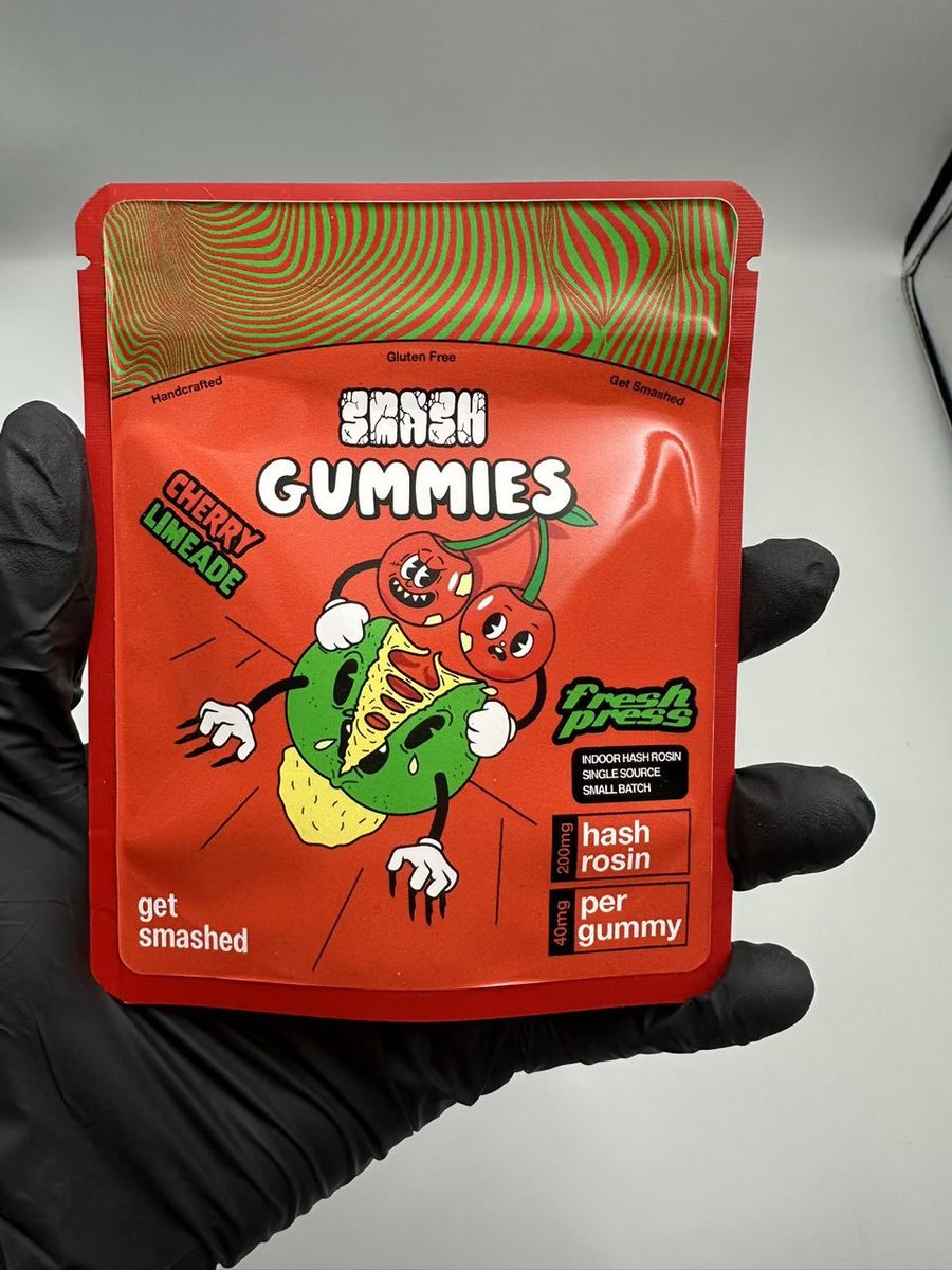 DarkDispensary's tweet photo. SMASH GUMMIES 200MG ROSIN EDIBLES https://t.co/P8YnZr5vW0