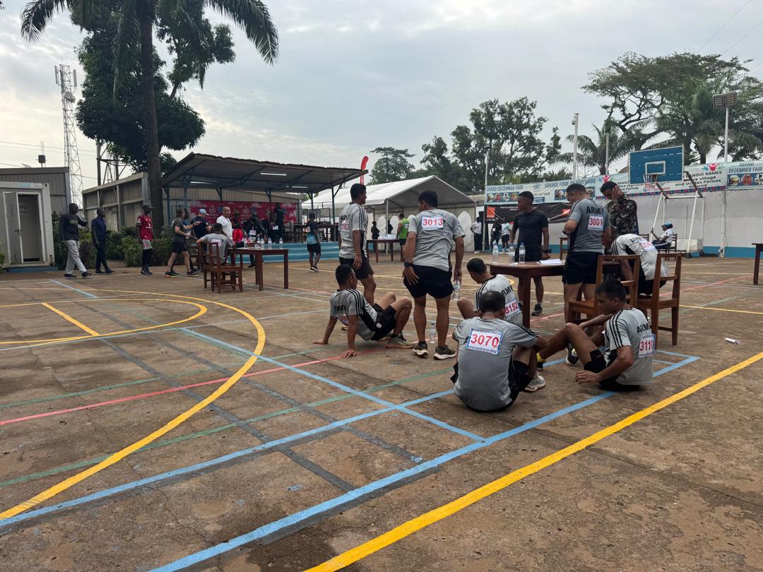 UNPOL_RCA's tweet photo. Huge success for the #BanguiGames2026 marathon! Secured by UNPOL, the event saw a huge turnout. UNPOL athletes shined brilliantly with 4 awards: gold, silver &amp; bronze for the women, silver for the men. #LongLiveSportsAndLivingTogether https://t.co/44ZtRJunE0