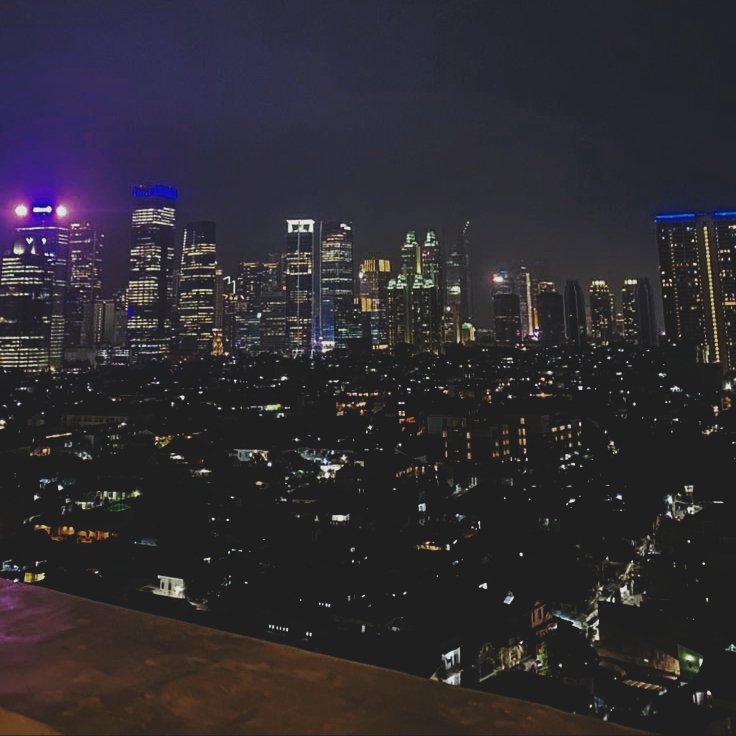 seamistsoul's tweet photo. Randomly felt like seeing the city lights, and ended up having someone to go with. Habis itu dijajanin STMJ juga (kinda worried about the side effects). 🫠 https://t.co/F2SENBPA0y