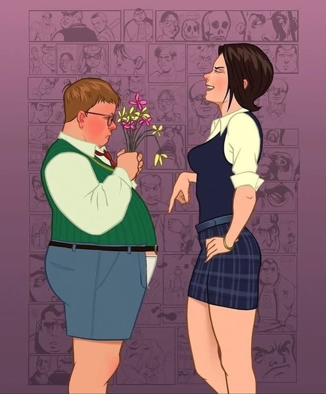 internetpreai's tweet photo. bully artwork by rockstar games (2006) https://t.co/C1LbhoghRR