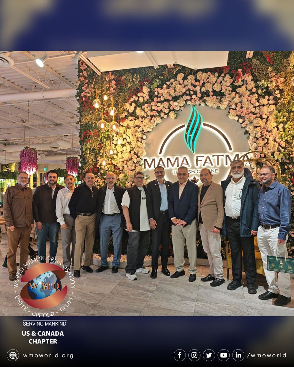 wmoworld's tweet photo. WMO USA & Canada Chapter Hosts WMO India Delegation in Toronto ๐จ๐ฆ๐ฎ๐ณ > https://t.co/Kns7SfBVcN
#WMOWorld #WMOUSA #WMOCANADA #WMONIC #MEMONS https://t.co/nkrEisEzRZ