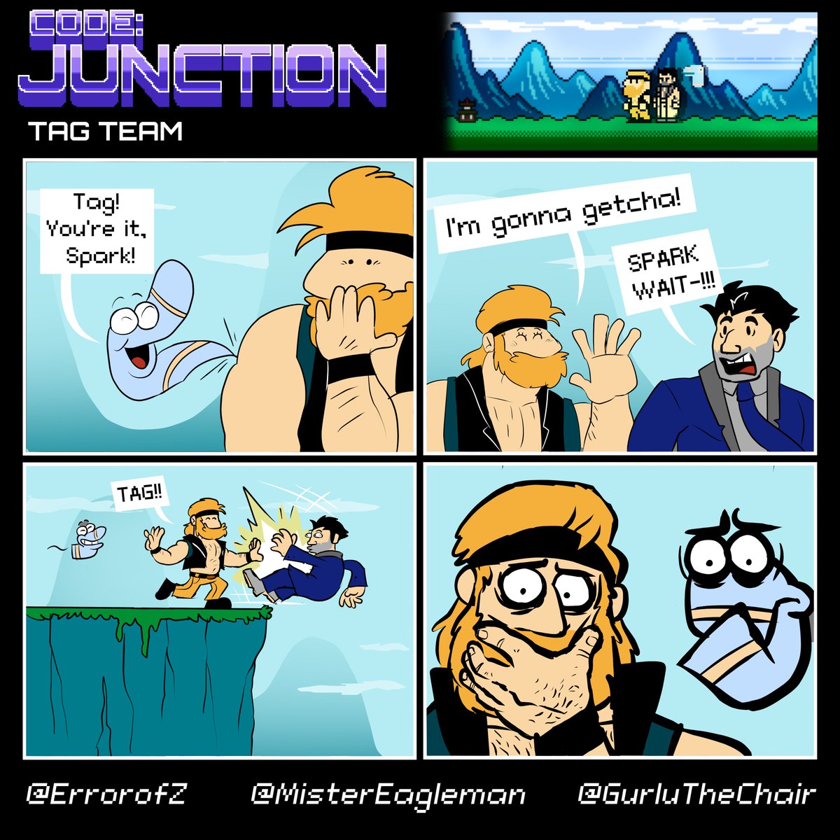 codejunction86's tweet photo. Code: Junction #112
Tag Team https://t.co/ERuNAMW5uo