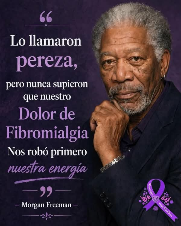 GloriaMargaCapr's tweet photo. Norman Freeman sufre #fibromialgia y ha dicho:
#DolorCronico
#Visibilizar https://t.co/TgII9IcCFi