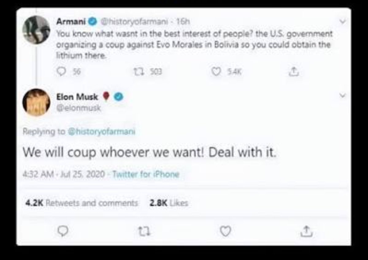 SaeedMAmini's tweet photo. @elonmusk I beg you pardon?!
#We?!
Who is dis we elon?!
Care to explain?! https://t.co/2T8kbX7eMk